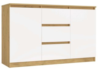 Komoda Malwa 2D3S DĄB ARTISAN BIEL