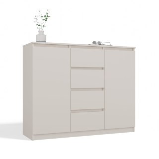 Komoda Malwa 2D4S 120 KASZMIR BEŻ
