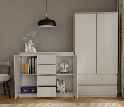 Komoda Malwa 2D4S 120 KASZMIR BEŻ