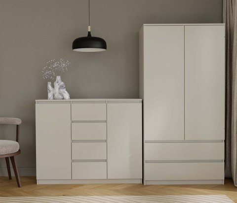 Komoda Malwa 2D4S 120 KASZMIR BEŻ